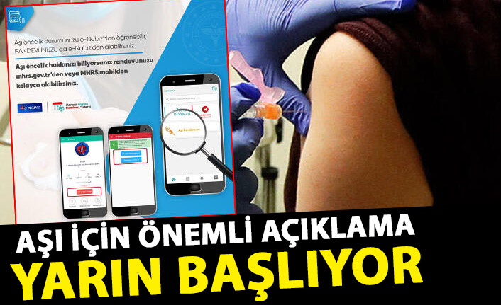 Bakan Koca'dan önemli 'aşı' açıklaması: Yarın başlıyor