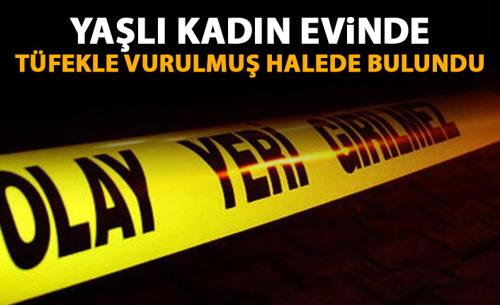 Samsun’da Yaşlı Kadın Evinde Tüfekle Vurulmuş Halde Bulundu