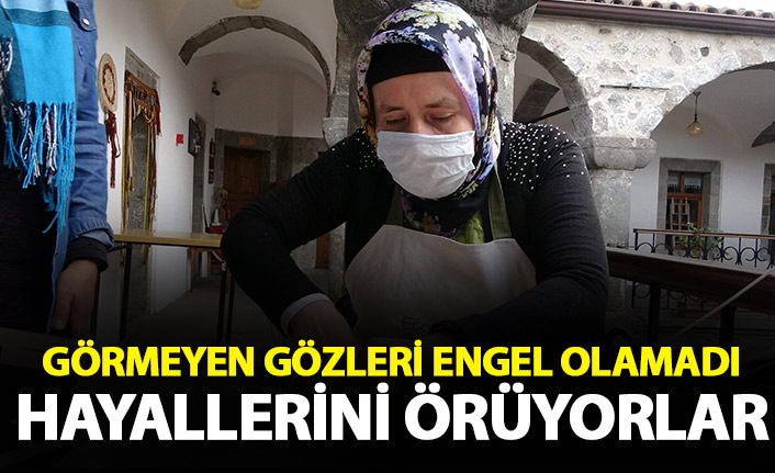 Engelleri meslek öğrenmelerini engellemedi