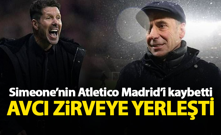 Abdullah Avcı Simone'den zirveyi aldı