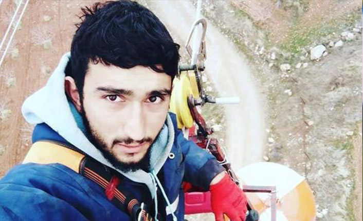 Yüksek gerilim hattından düştü hayatını kaybetti