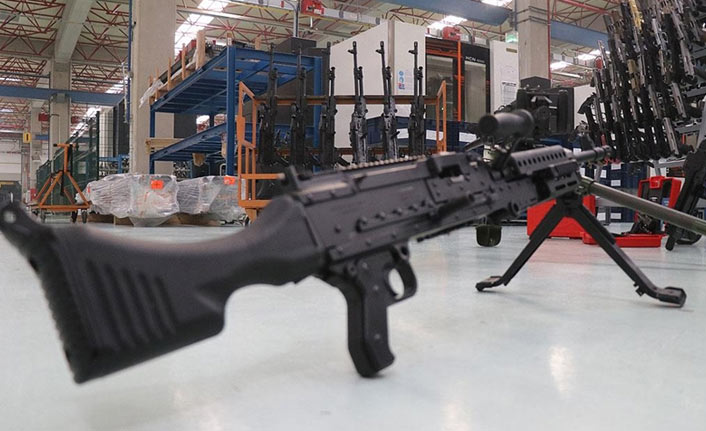 Yerli ve milli makineli tüfek 'SAR 762 MT' güvenlik güçlerinin destekçisi olacak