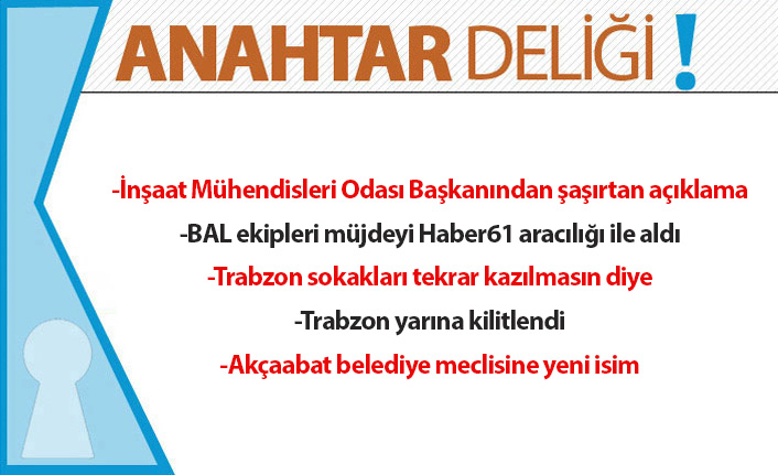 Anahtar Deliği 28.02.2021