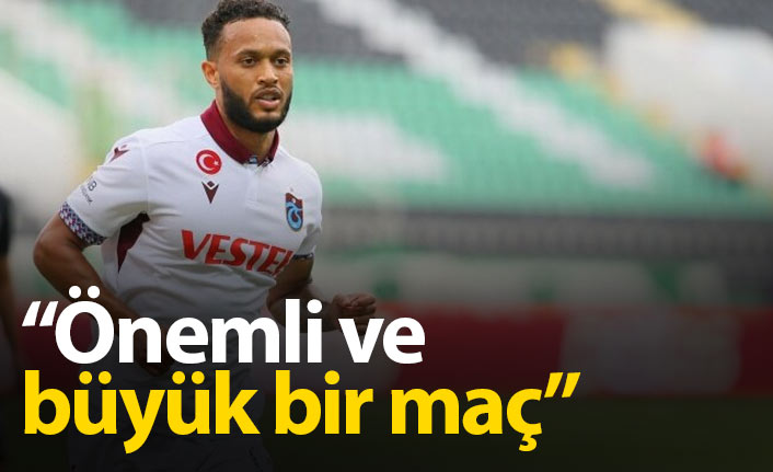 Baker: Önemli ve büyük bir maç