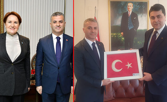 Mustafa Bıyık Akşener ve Uysal'ı ziyaret etti