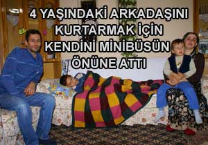 Minik Kahraman Hayat Kurtardı