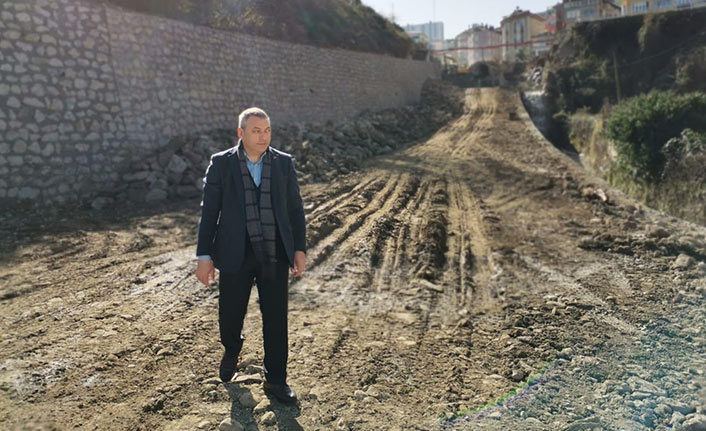 Selahaddin Çebi Farabi'deki yol çalışmasını inceledi!