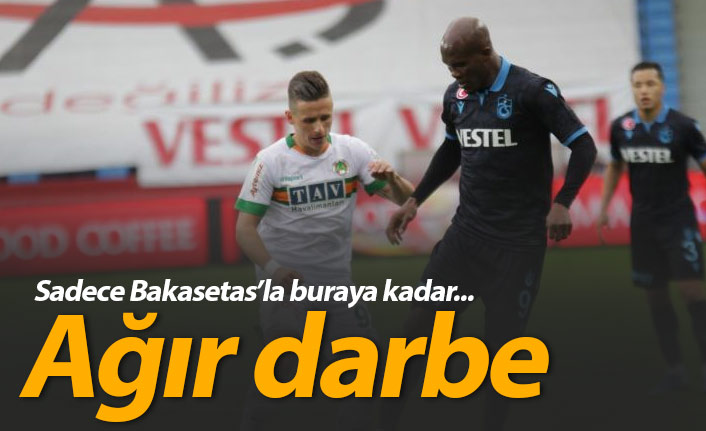 Trabzonspor Alanyaspor'a yenildi