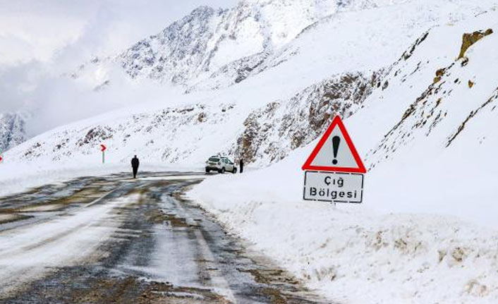 Doğu Karadeniz Bölgesi için çığ uyarısı