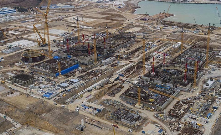 Akkuyu NGS'de üçüncü ünitenin temeli atılıyor