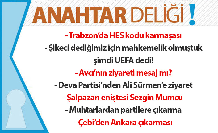 Anahtar Deliği 11.03.2021