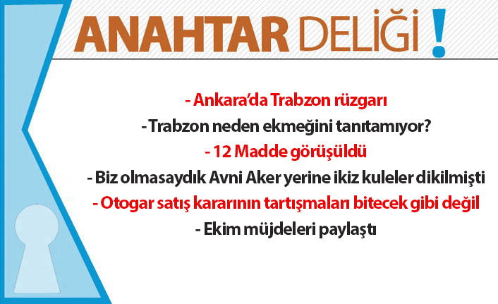 Anahtar Deliği 12.03.2021