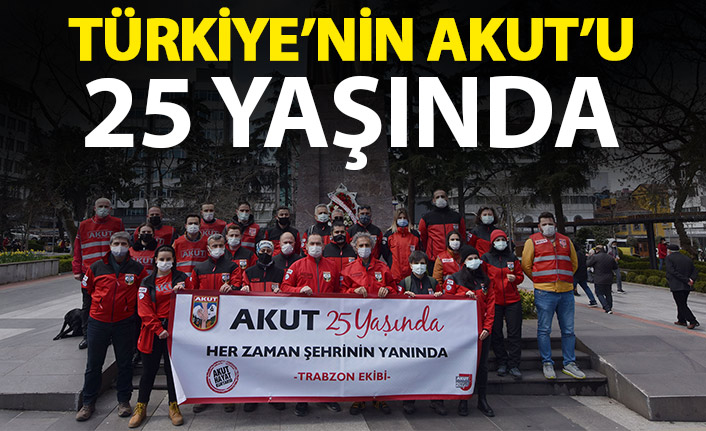 Türkiye’nin AKUT’u 25 yaşında
