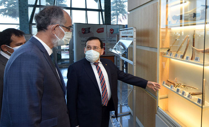 Halk Bank yönetim kurulu başkanı Özdil'den TTSO'ya ziyaret