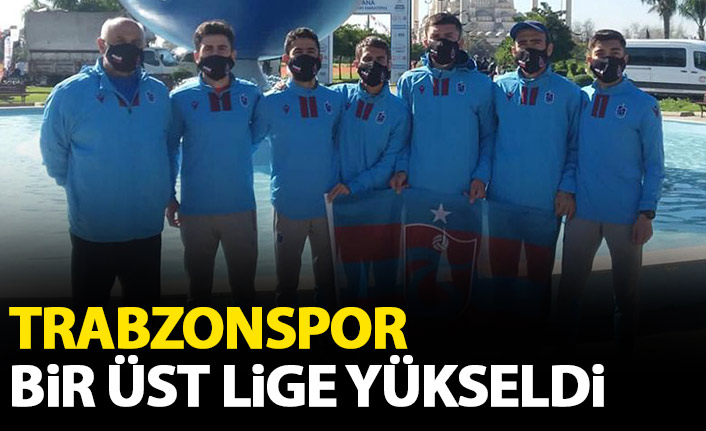 Trabzonspor bir üst lige yükseldi