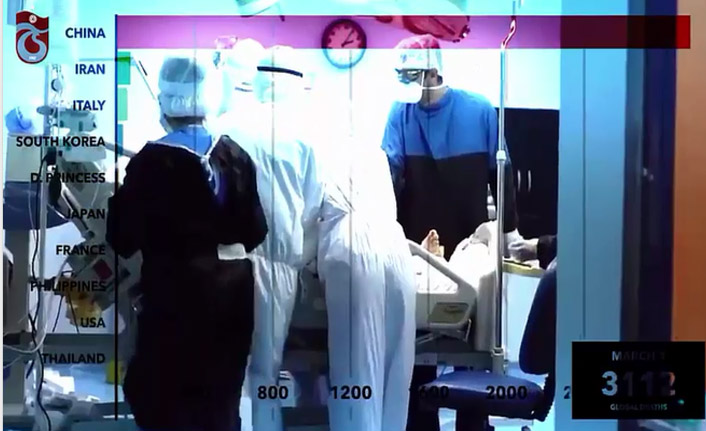 Trabzonspor’dan tıp bayramı videosu