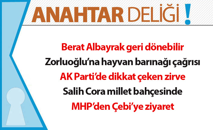Anahtar Deliği 14.03.2021