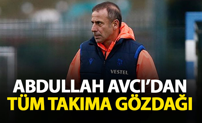 Abdullah Avcı'dan tüm takıma gözdağı