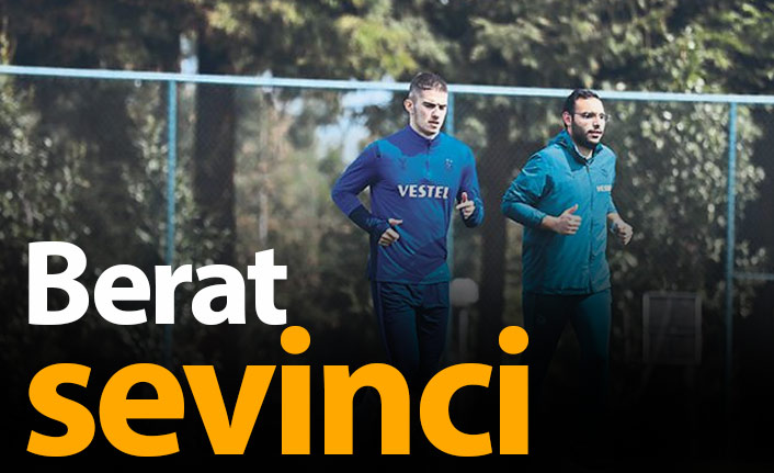 Trabzonspor'a Berat'tan güzel haber