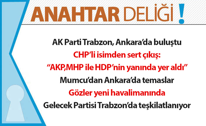 Anahtar Deliği 16.03.2021