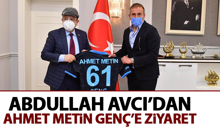 Abdullah Avcı'dan Ahmet Metin Genç'e ziyaret