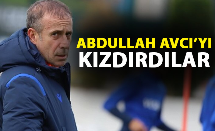 Abdullah Avcı'yı kızdırdılar
