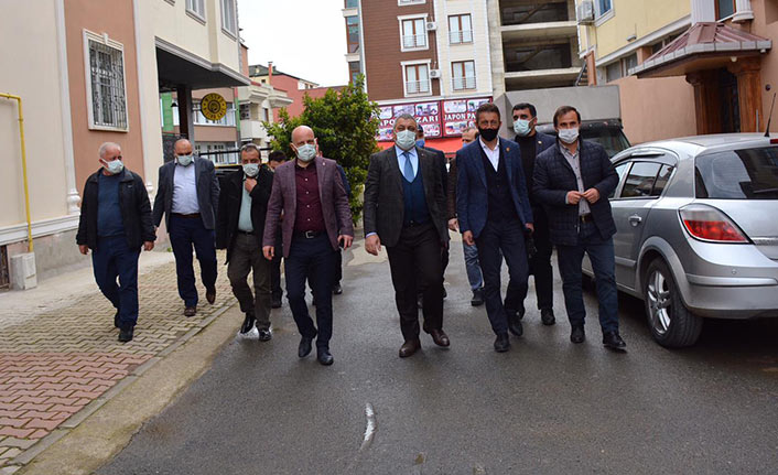 Selahaddin Çebi durmuyor! Mahalle ziyaretlerine devam