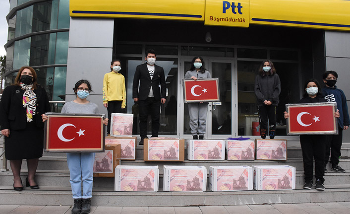 Binlerce öğrenciden Mehmetçiğe moral mektubu