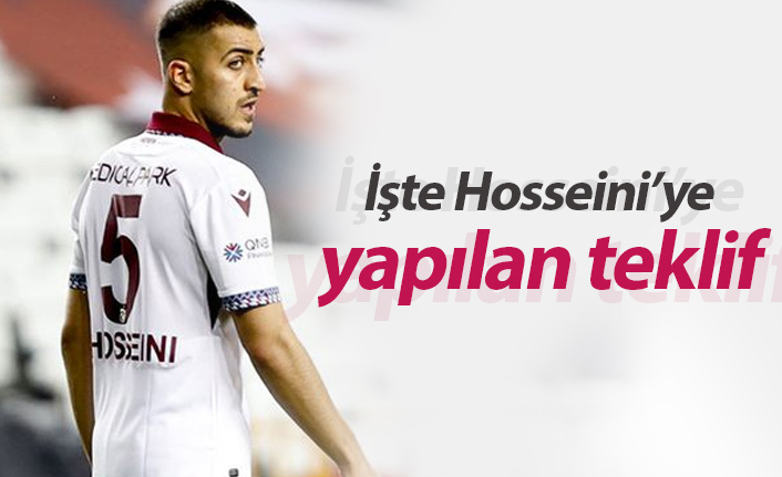 İşte Hosseini'ye yapılan teklif