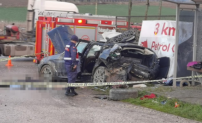Trabzonlu iş insanı kaza kurbanı! Takla atıp 50 metre sürüklendi...