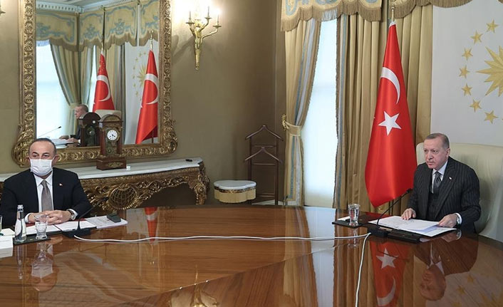 Cumhurbaşkanı Erdoğan AB yönetimiyle görüştü