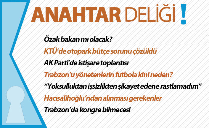 Anahtar Deliği 20.03.2021