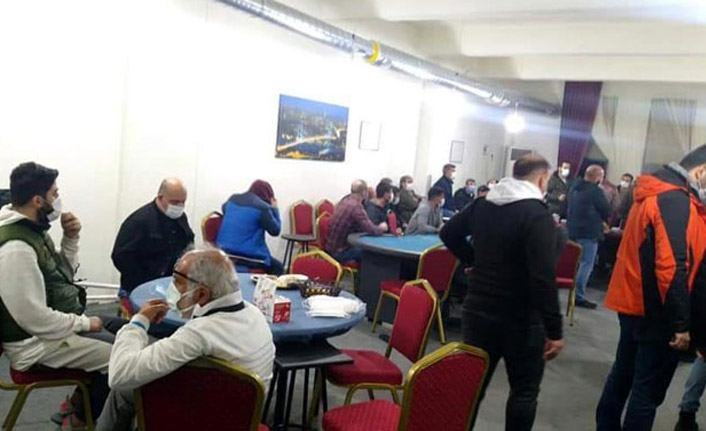 Kumarhane baskınında ceza yağdı