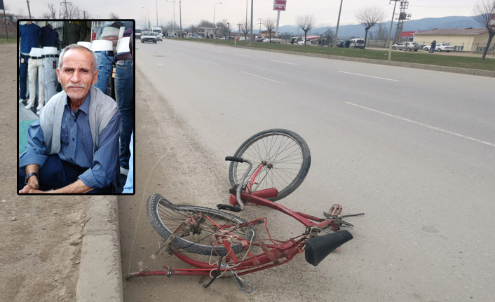 Bisiklete çarpan motosiklet can aldı