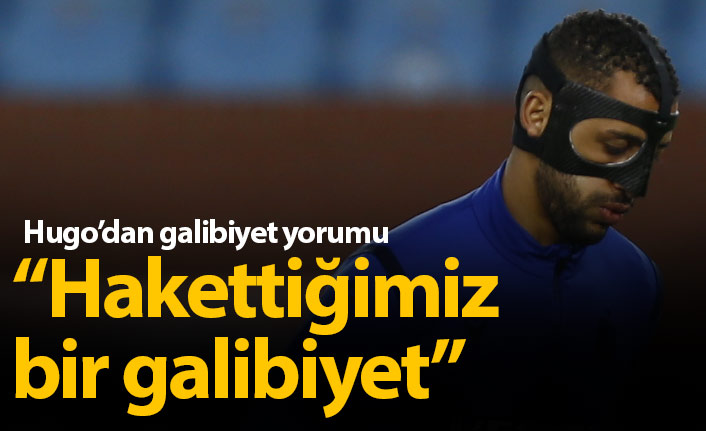 Vitor Hugo: Hak ettiğimiz bir galibiyet aldık
