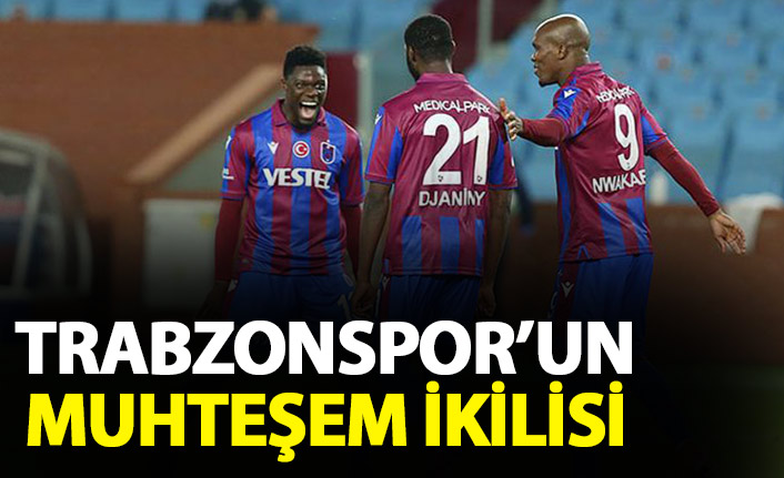 Trabzonspor'da muhteşem ikili!