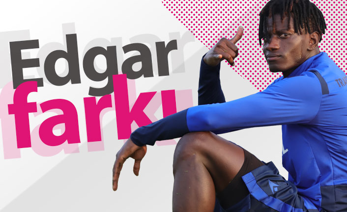 Trabzonspor'da Edgar farkı