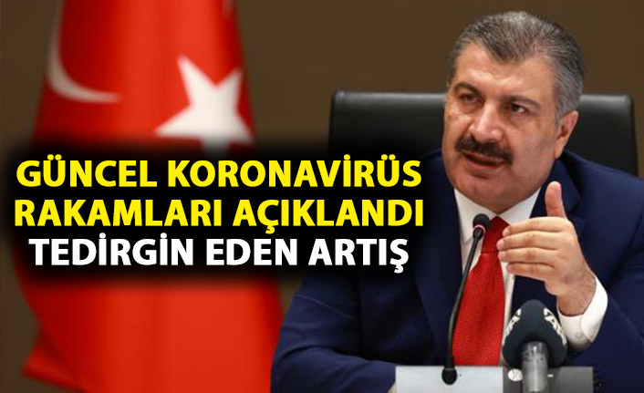 Güncel koronavirüs rakamları açıklandı! Korkutan artış