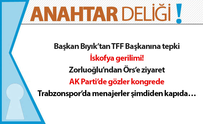 Anahtar Deliği 24.03.2021