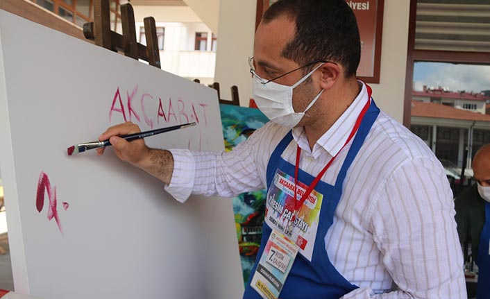 Trabzon'da İstiklal Marşı Yılı Resim Çalıştayı