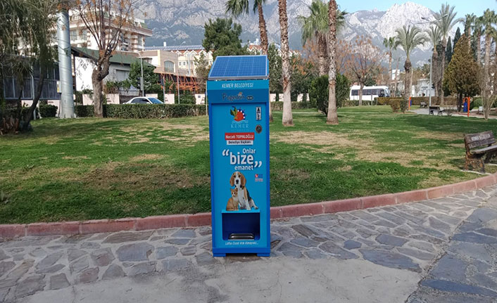 Antalya'da güneş enerjisi ile çalışan mamamatikler kuruldu