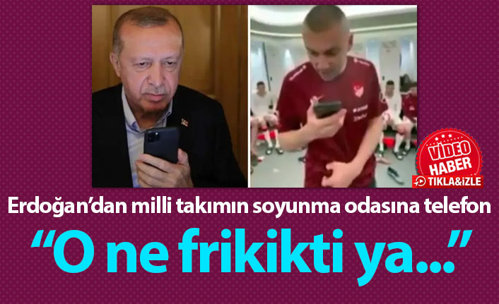 Erdoğan'dan Burak Yılmaz'a; O ne frikikti ya