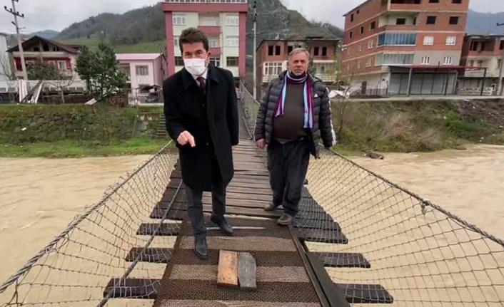 CHP'li Kaya: "Bu çağda bu köprü Trabzon'a yakışmıyor"