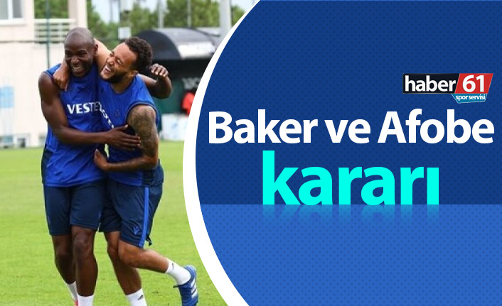Avcı'nın Afobe ve Baker kararı