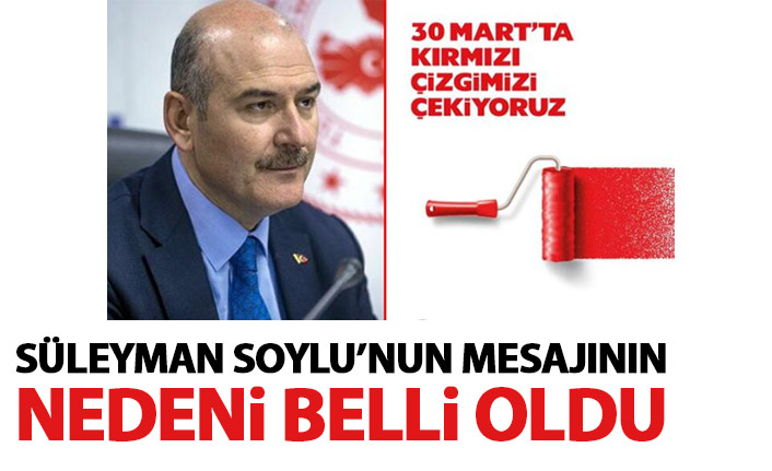Bakan Soylu'nun paylaşımının sırrı ortaya çıktı