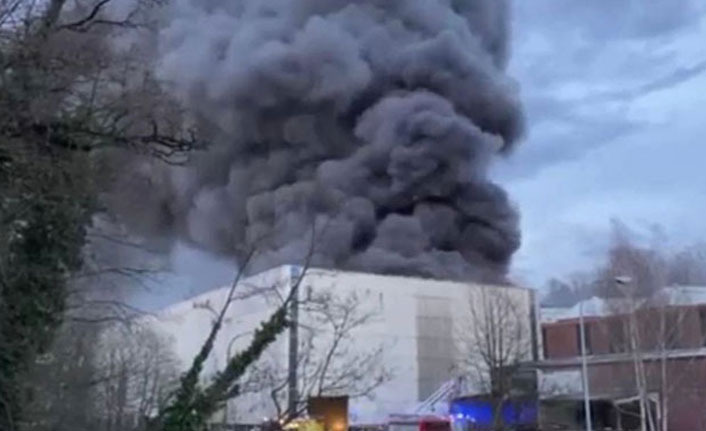 Almanya'daki Türk şirketinde yangın