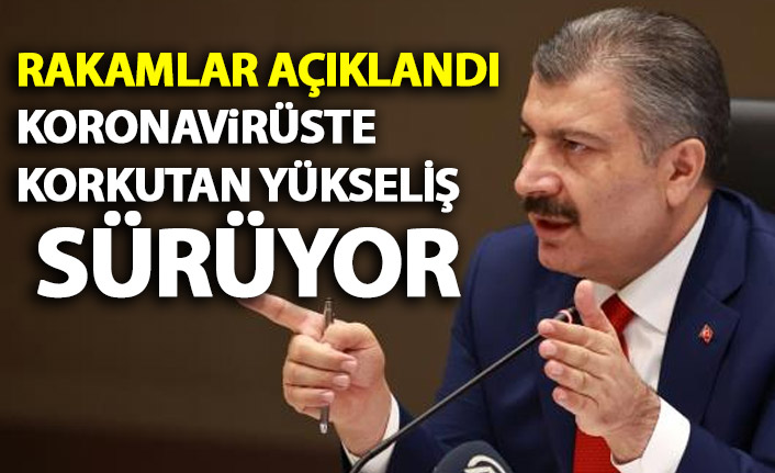 Güncel koronavirüs rakamları korkuttu! Yükseliş sürüyor