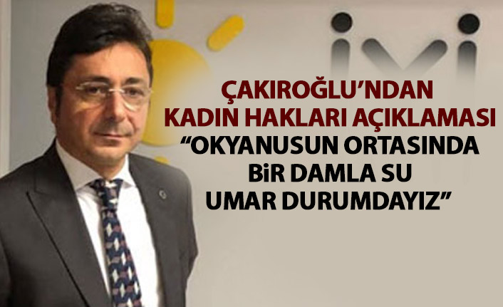 Davutoğlu’ndan kadın hakları açıklaması: Okyanusun ortasında bir damla su umuyoruz