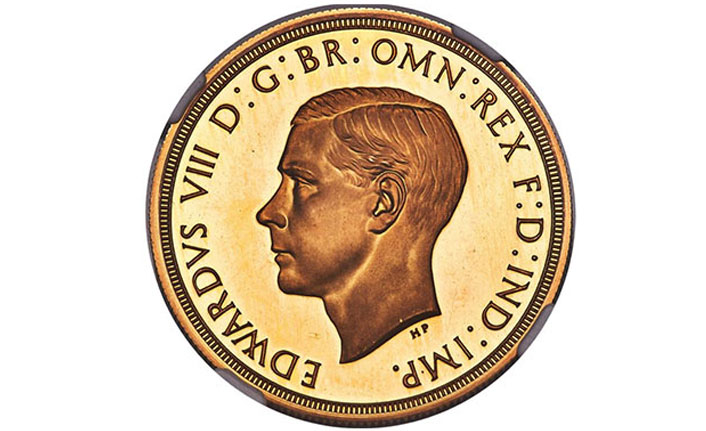 İngiltere Kralı 8. Edward adına basılan para rekor fiyata alıcı buldu