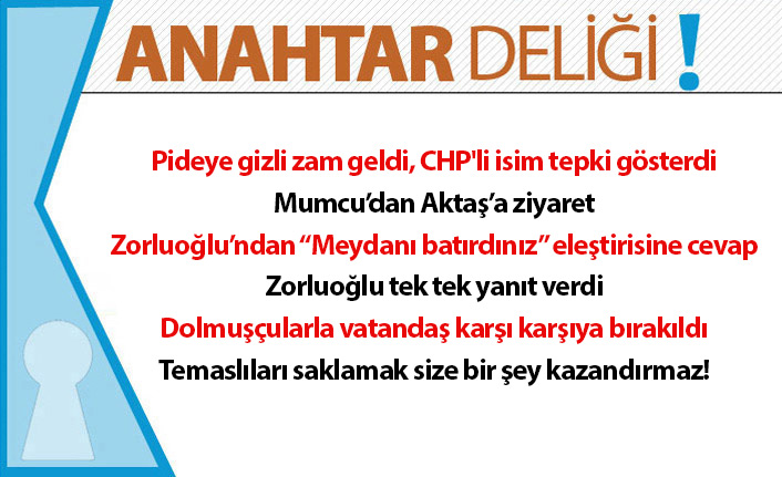Anahtar Deliği 30.03.2021